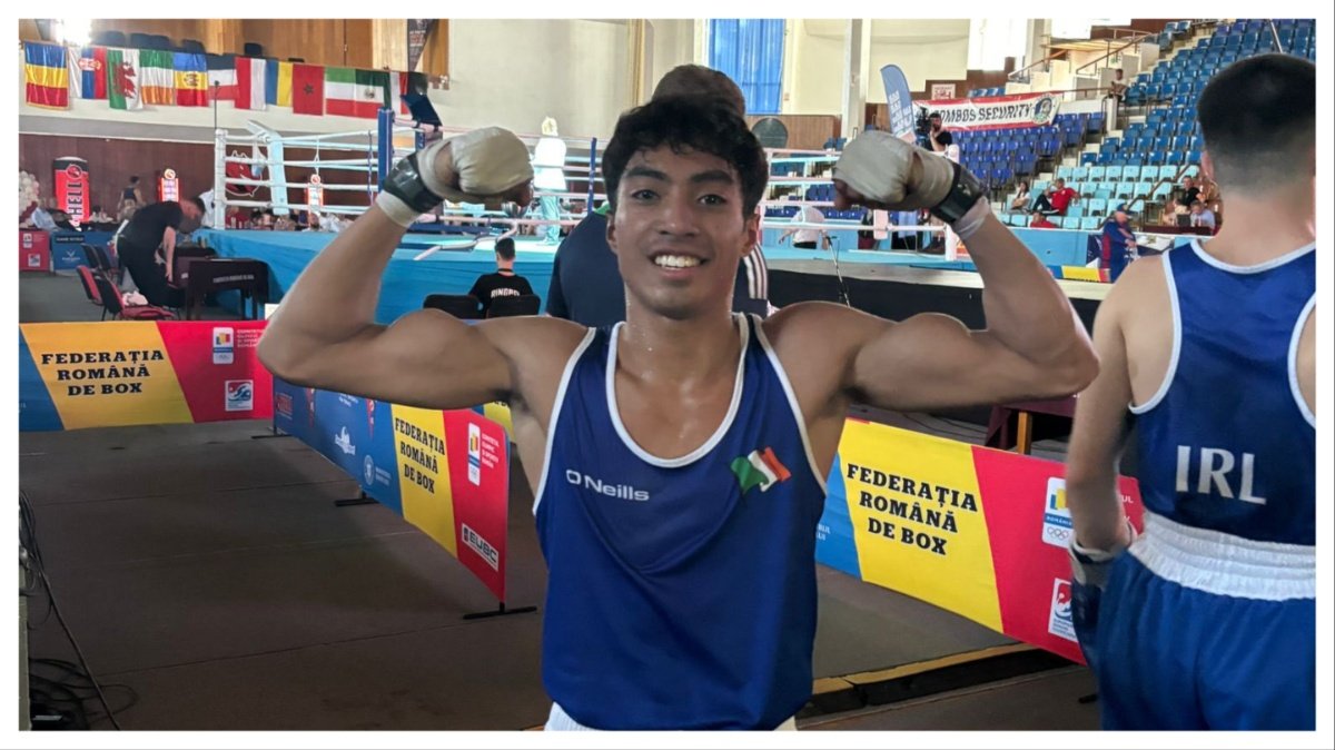 Medal Alert Classy Clepson Dos Santos Steps Onto European Podium Irish Boxing 