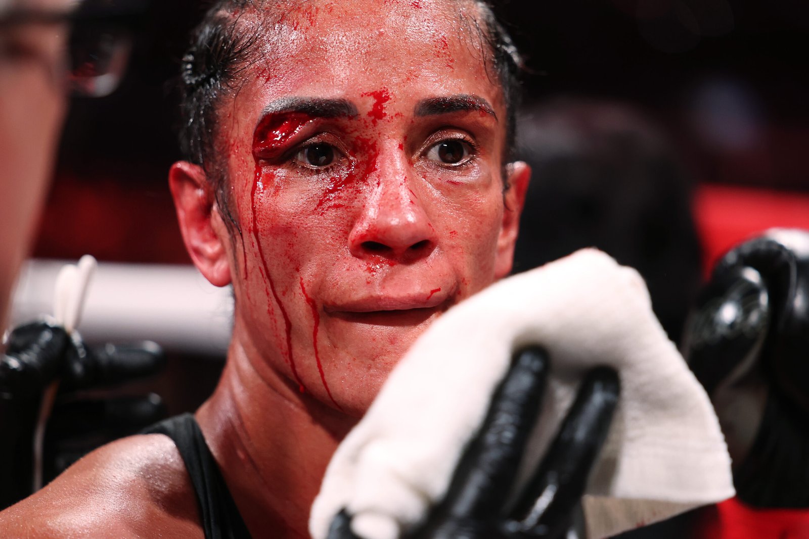 Amanda Serrano took back some of the comments she made in the heat of the moment ater thier epic encouther.